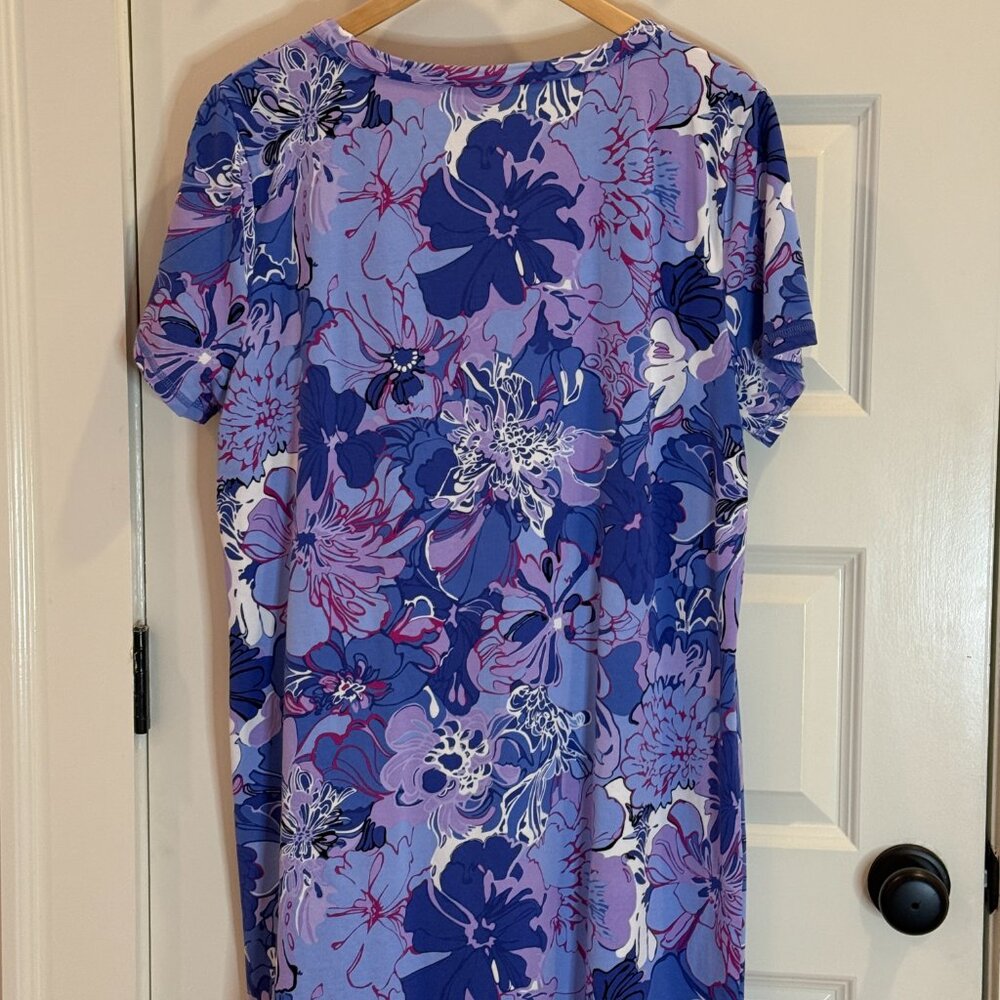 Easy Talbots Knit T-shirt Dress - XL - Picture 3 of 4